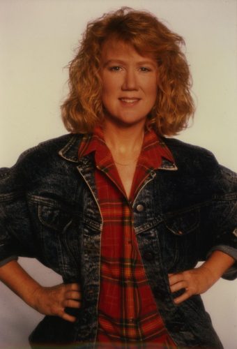 Holly Near in Plaid Shirt