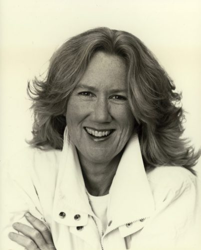 Holly Near in White Coat
