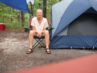 Camping out!
