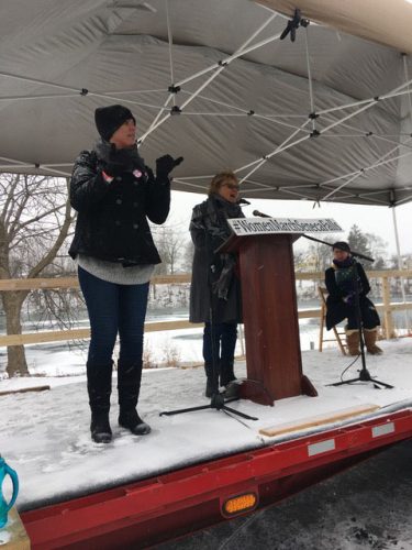 Annual Women’s March at Seneca Falls 2020 photo by Angela Daddabbo