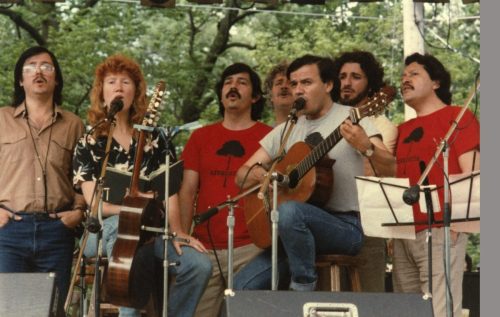 Singing with Inti Illimani